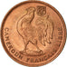 Moneta, Camerun, 50 Centimes, 1943, Pretoria, SPL, Bronzo, KM:6