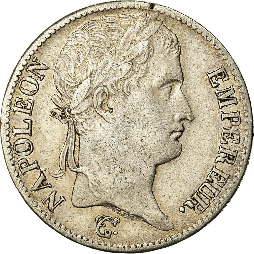 Coin, France, Napoléon I, 5 Francs, 1813, Paris, EF(40-45), Silver, KM:694.1
