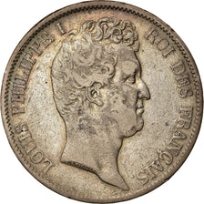 Coin, France, Louis-Philippe, 5 Francs, 1831, Bordeaux, VF(30-35), Silver