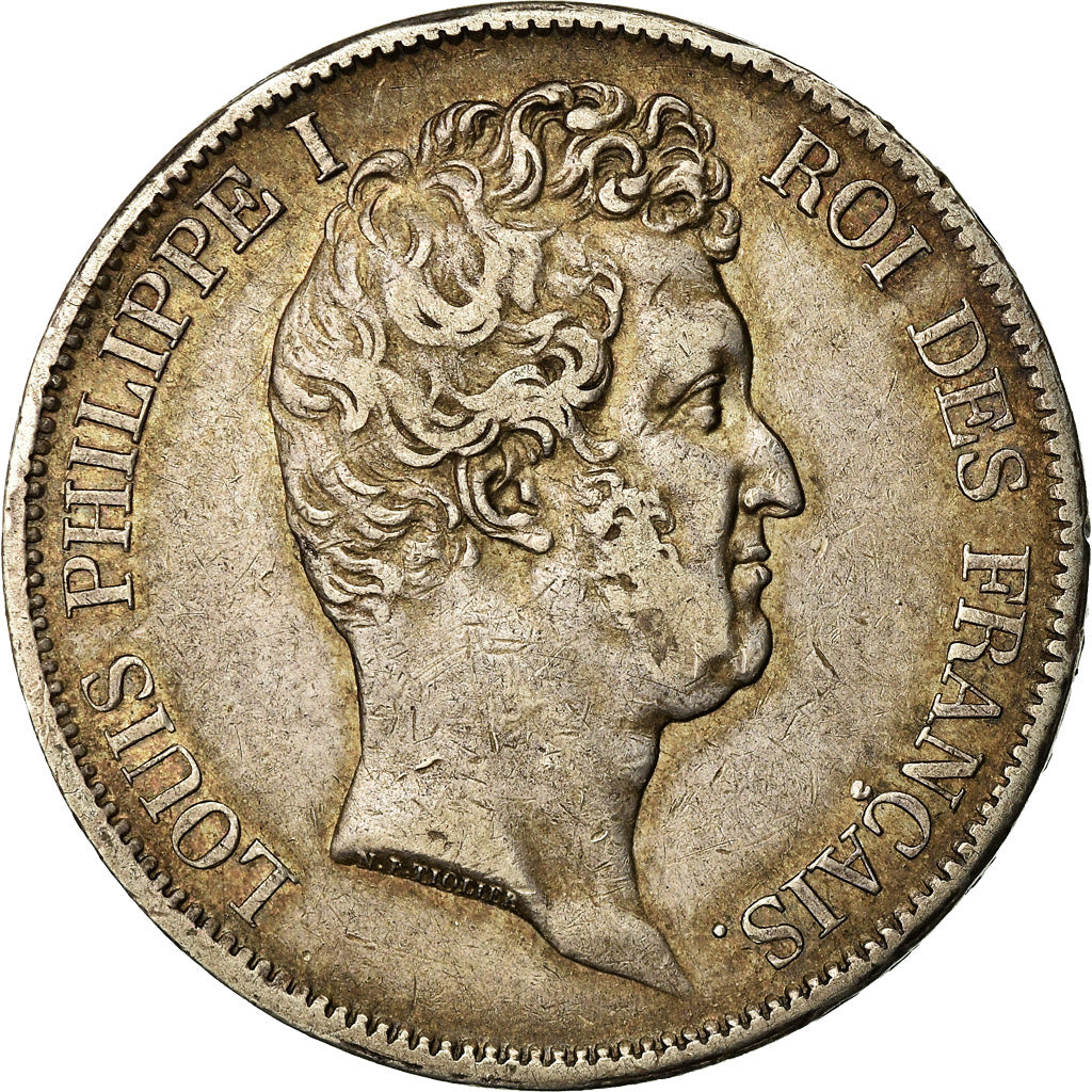 Monnaie, France, Louis-Philippe, 5 Francs, 1831, Lille, TTB, Argent