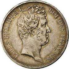 Monnaie, France, Louis-Philippe, 5 Francs, 1831, Lille, TTB, Argent