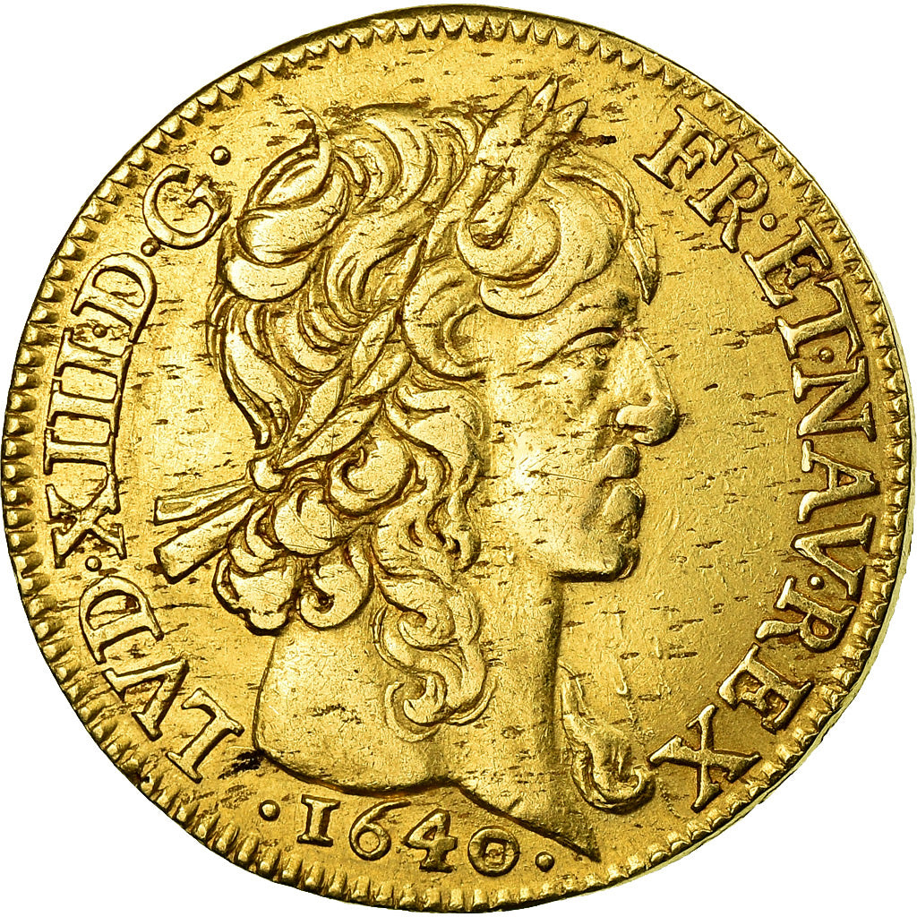 Monnaie, France, Louis XIII, Louis d'or, Louis d'Or, 1640, Paris, TTB, Or
