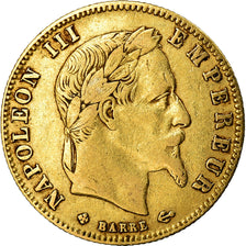 Munten, Frankrijk, Napoleon III, Napoléon III, 5 Francs, 1862, Strasbourg, ZF