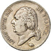 Moeda, França, Louis XVIII, Louis XVIII, 5 Francs, 1822, Lille, VF(30-35)