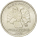 Monnaie, Russie, Rouble, 1997, Moscow, SPL, Copper-Nickel-Zinc, KM:604