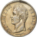 Coin, France, Charles X, 5 Francs, 1827, Lyon, EF(40-45), Silver, KM:728.4
