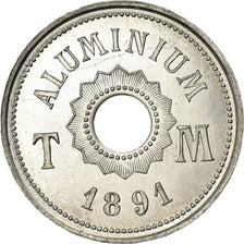 Monnaie, France, Essai TM 4, 1891, SPL, Aluminium, Mazard:2322