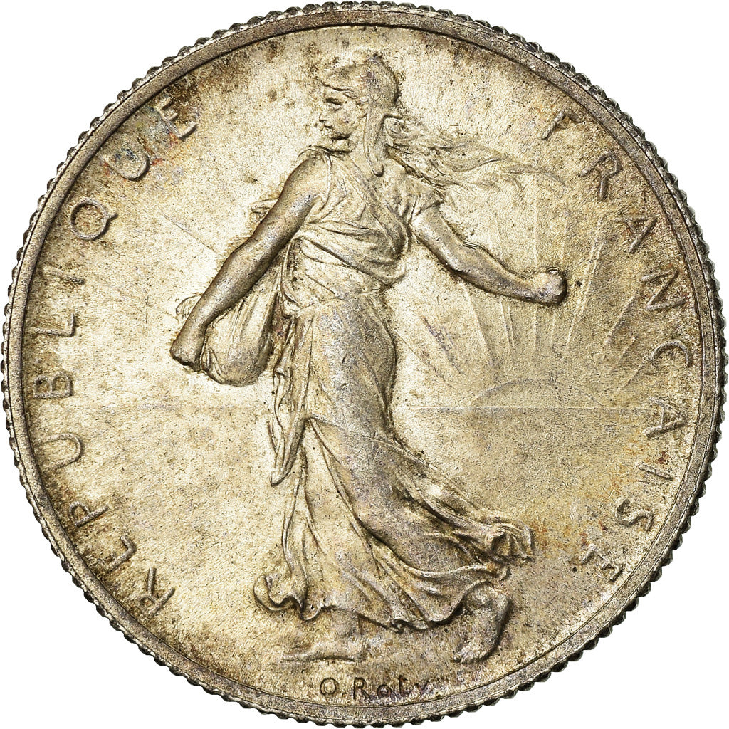 Monnaie, France, Semeuse, 2 Francs, 1914, Castelsarrasin, SUP, Argent