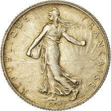 Coin, France, Semeuse, 2 Francs, 1914, Castelsarrasin, MS(60-62), Silver