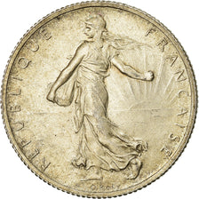 Coin, France, Semeuse, 2 Francs, 1914, Castelsarrasin, MS(60-62), Silver
