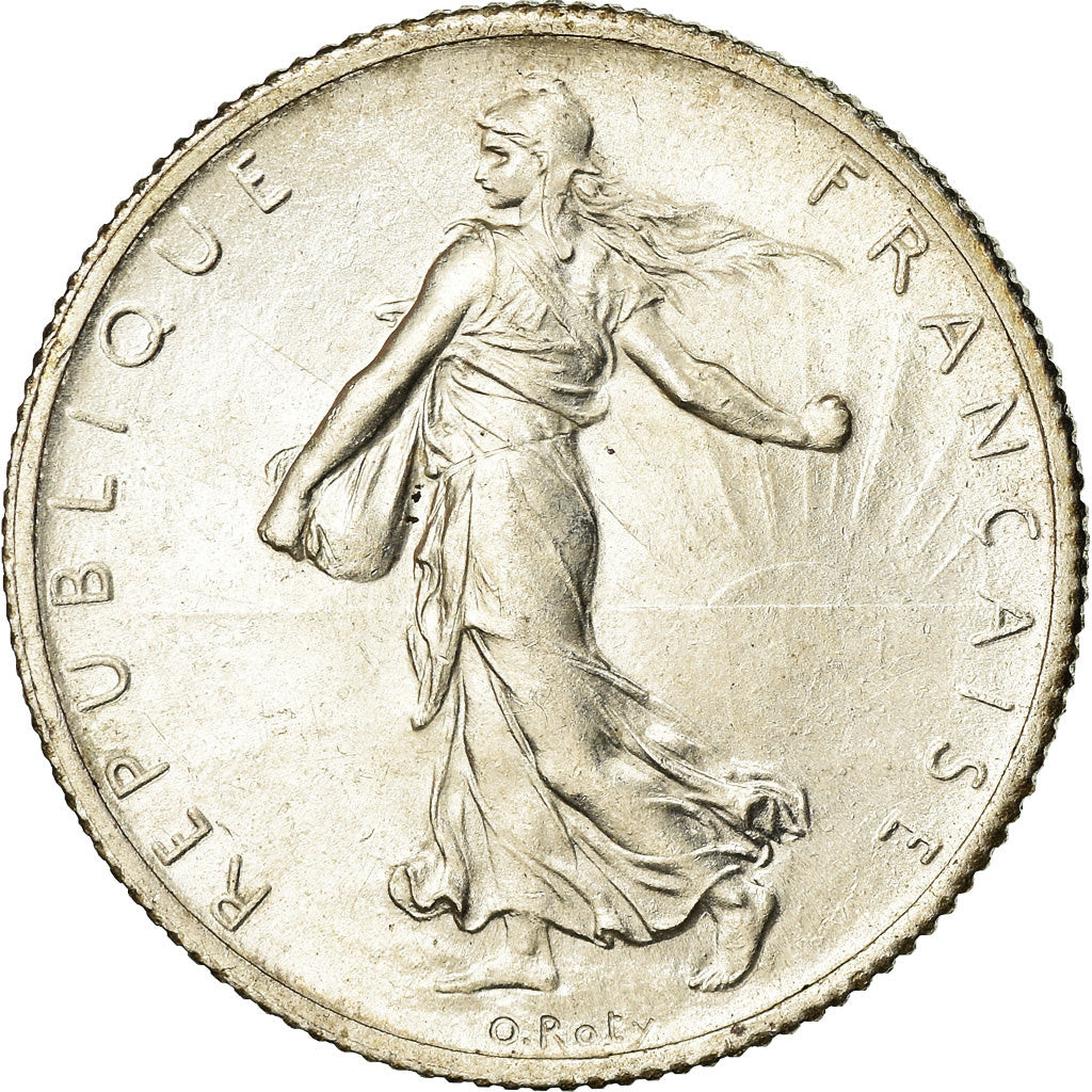 Coin, France, Semeuse, 2 Francs, 1914, Castelsarrasin, MS(63), Silver, KM:845.2