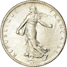 Coin, France, Semeuse, 2 Francs, 1914, Castelsarrasin, MS(63), Silver, KM:845.2