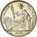 Coin, FRENCH INDO-CHINA, 50 Cents, 1936, Paris, MS(63), Silver, KM:4a.2
