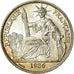 Coin, FRENCH INDO-CHINA, 50 Cents, 1936, Paris, MS(63), Silver, KM:4a.2