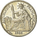 Coin, FRENCH INDO-CHINA, 50 Cents, 1936, Paris, AU(55-58), Silver, KM:4a.2