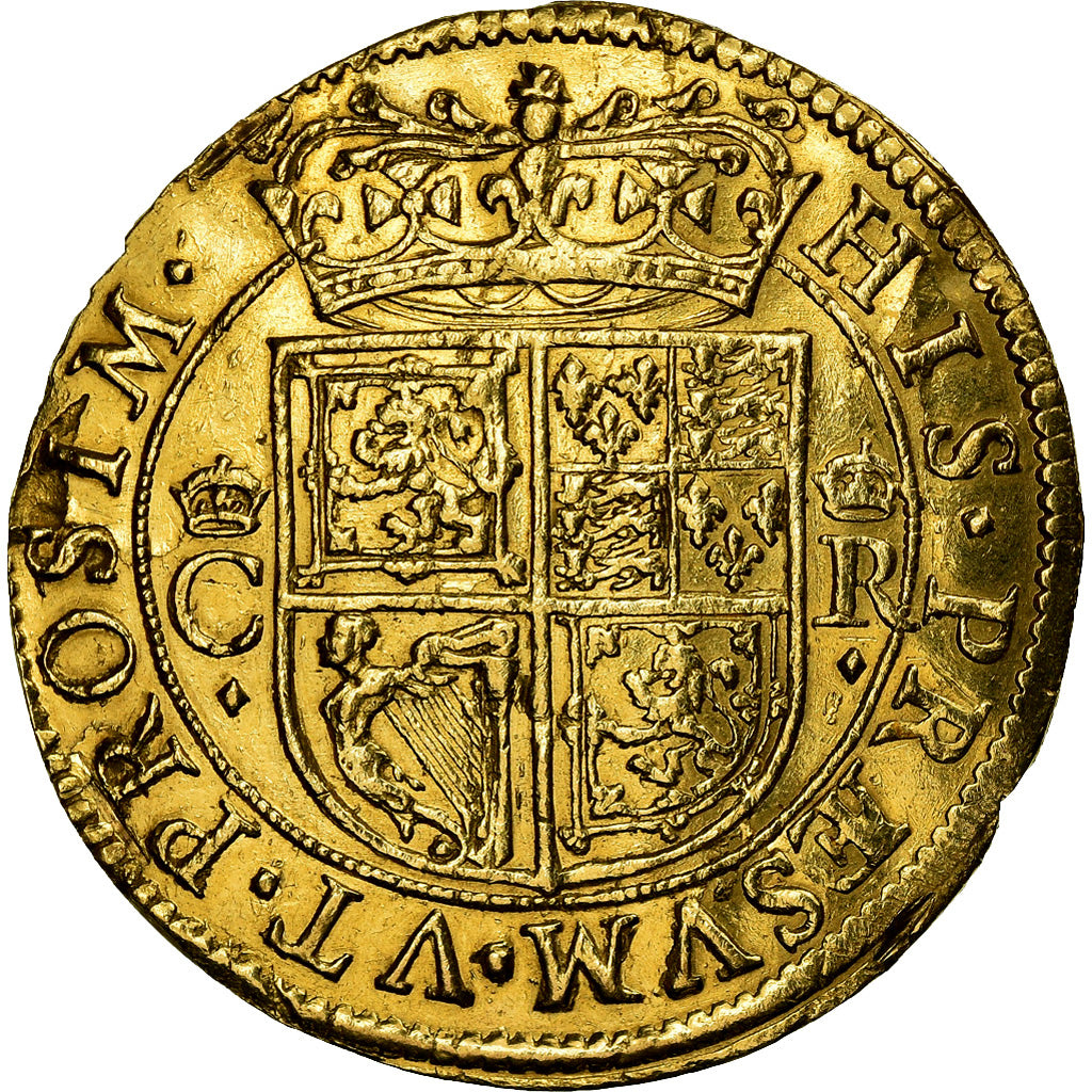 Monnaie, Scotland, Charles I, Unit, 1637, Edinburgh, TTB, Or, KM:57