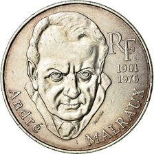 Coin, France, André Malraux, 100 Francs, 1997, AU(55-58), Silver, KM:1188