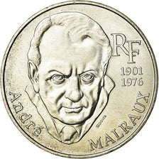 Coin, France, André Malraux, 100 Francs, 1997, AU(55-58), Silver, KM:1188