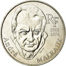 Coin, France, André Malraux, 100 Francs, 1997, AU(55-58), Silver, KM:1188