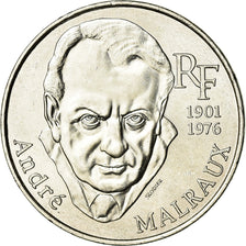 Coin, France, André Malraux, 100 Francs, 1997, AU(55-58), Silver, KM:1188