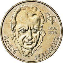 Coin, France, André Malraux, 100 Francs, 1997, AU(55-58), Silver, KM:1188