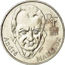 Coin, France, André Malraux, 100 Francs, 1997, AU(55-58), Silver, KM:1188