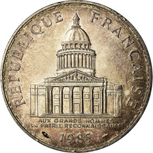 Coin, France, Panthéon, 100 Francs, 1985, Paris, AU(55-58), Silver, KM:951.1