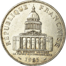 Coin, France, Panthéon, 100 Francs, 1985, Paris, AU(55-58), Silver, KM:951.1