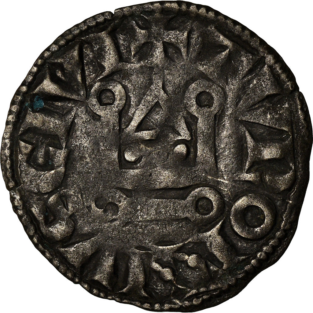 Münze, Frankreich, Louis VIII-IX, Denier Tournois, S+, Billon, Duplessy:188