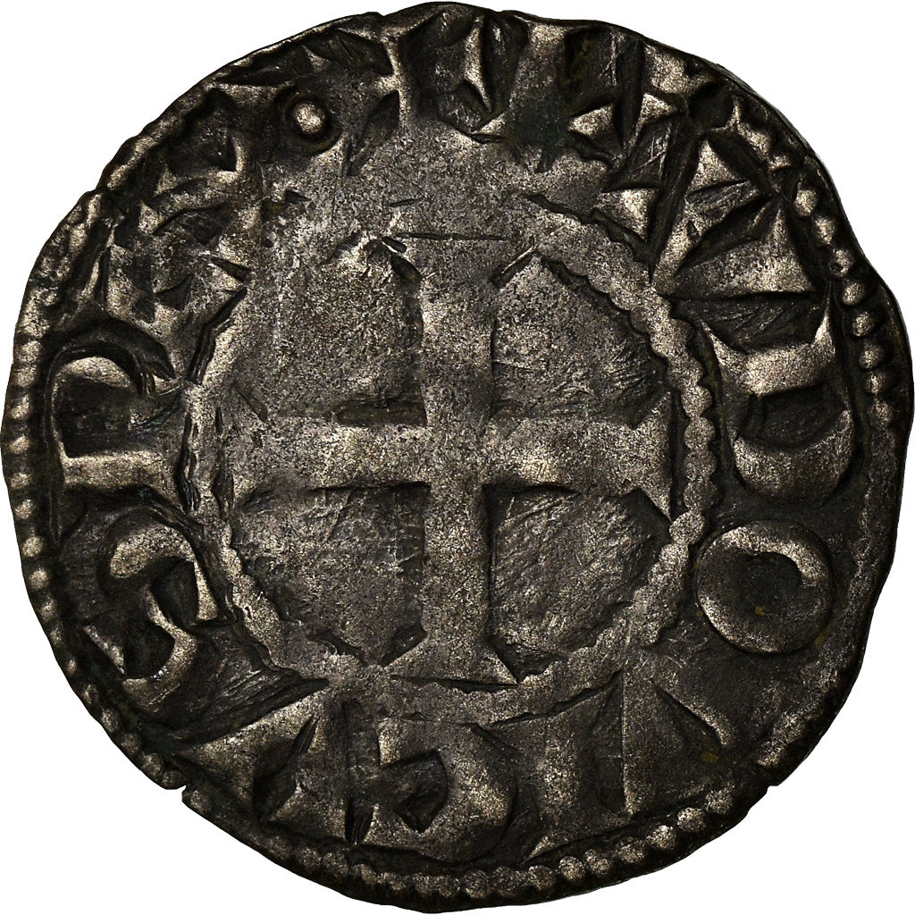 Münze, Frankreich, Louis VIII-IX, Denier Tournois, S+, Billon, Duplessy:188