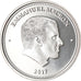 France, Medal, Emmanuel Macron, Président de la République, 2017, MS(65-70)