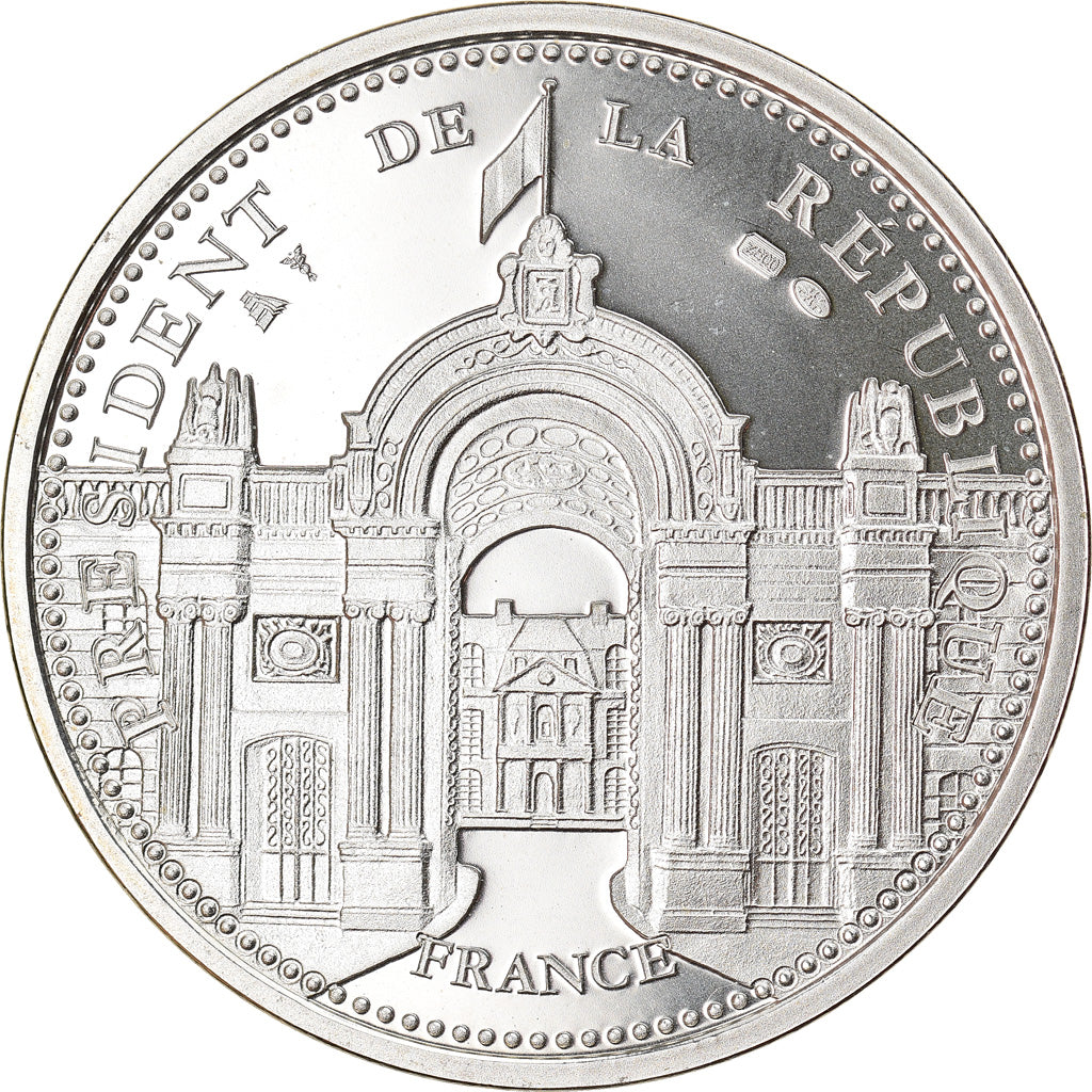 France, Medal, Emmanuel Macron, Président de la République, 2017, MS(65-70)