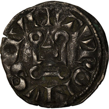 Moneta, Francia, Louis VIII-IX, Denier Tournois, MB+, Biglione, Duplessy:188