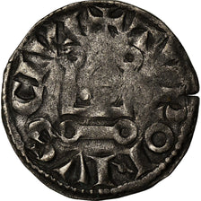 Moneta, Francia, Louis VIII-IX, Denier Tournois, MB+, Biglione, Duplessy:188