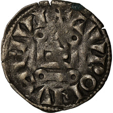 Moneta, Francia, Louis VIII-IX, Denier Tournois, MB+, Biglione, Duplessy:188