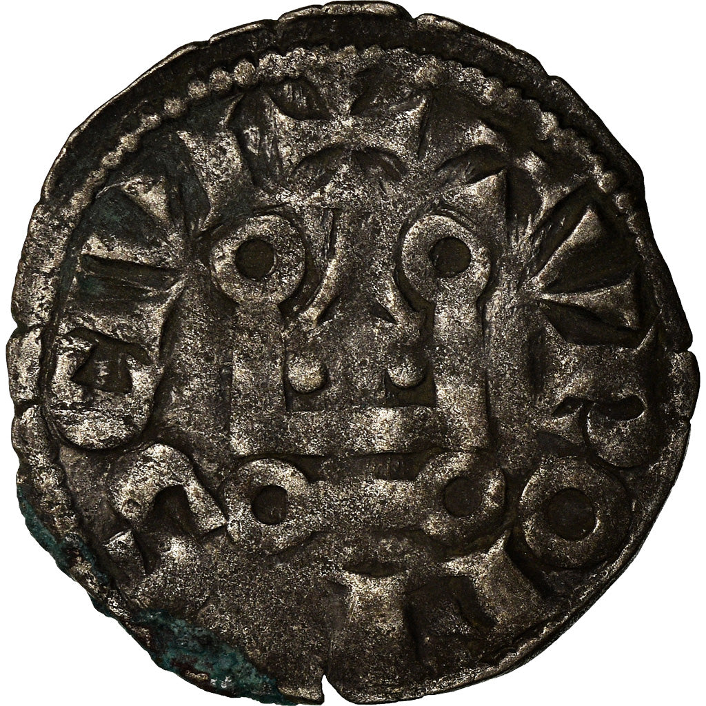 Coin, France, Louis VIII-IX, Denier Tournois, VF(30-35), Billon, Duplessy:188