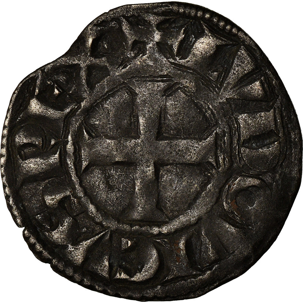 Münze, Frankreich, Louis VIII-IX, Denier Tournois, S+, Billon, Duplessy:188