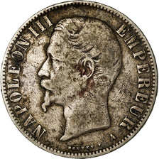 Coin, France, Napoleon III, Napoléon III, 5 Francs, 1855, Paris, VF(30-35)