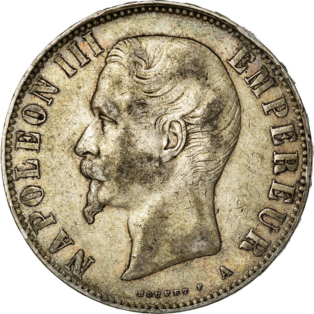 Coin, France, Napoleon III, Napoléon III, 5 Francs, 1856, Paris, VF(30-35)