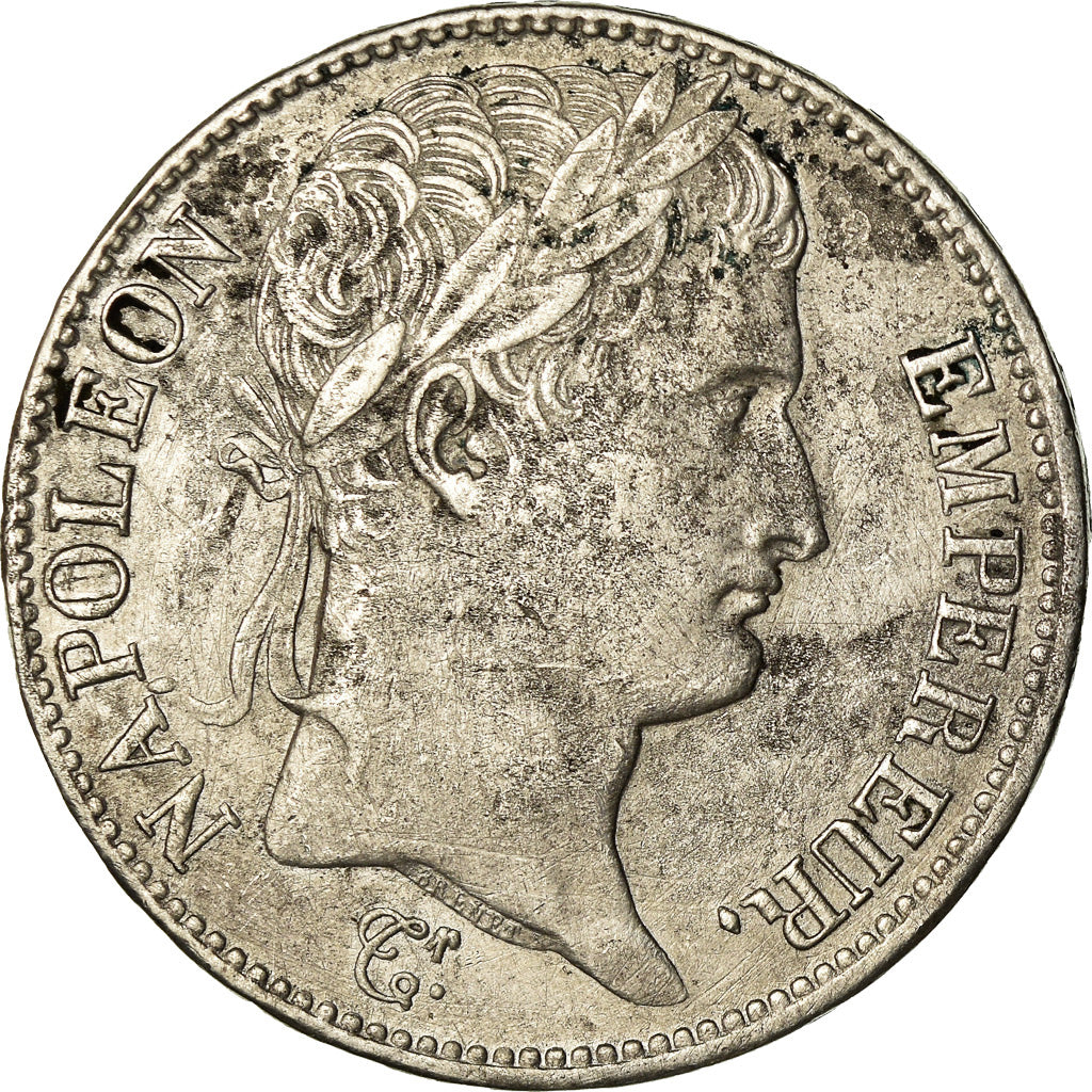 Coin, France, Napoléon I, 5 Francs, 1809, Paris, EF(40-45), Silver, KM:694.1