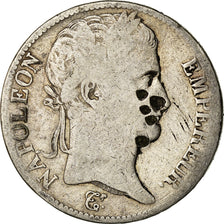 Moneda, Francia, Napoléon I, 5 Francs, 1812, Nantes, BC, Plata, KM:694.14
