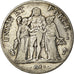 Coin, France, Union et Force, 5 Francs, AN 4, Paris, VF(20-25), Silver