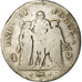 Moeda, França, Union et Force, 5 Francs, AN 6, Paris, VF(20-25), Prata