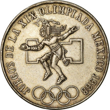 Coin, Mexico, 25 Pesos, 1968, Mexico City, EF(40-45), Silver, KM:479.1