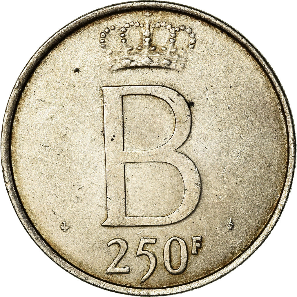 Coin, Belgium, 250 Francs, 250 Frank, 1976, Brussels, AU(50-53), Silver