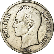 Moneta, Venezuela, Gram 5, Bolivar, 1926, MB, Argento, KM:22