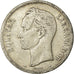 Coin, Venezuela, Gram 25, 5 Bolivares, 1910, VF(20-25), Silver, KM:24.2