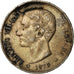 Coin, Spain, Alfonso XII, 5 Pesetas, 1875, Madrid, VF(30-35), Silver, KM:671