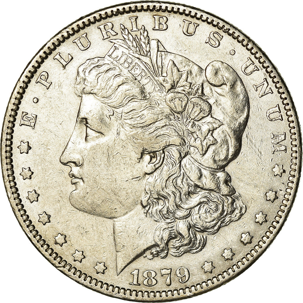 Moneta, Stati Uniti, Morgan Dollar, Dollar, 1879, U.S. Mint, Philadelphia, BB