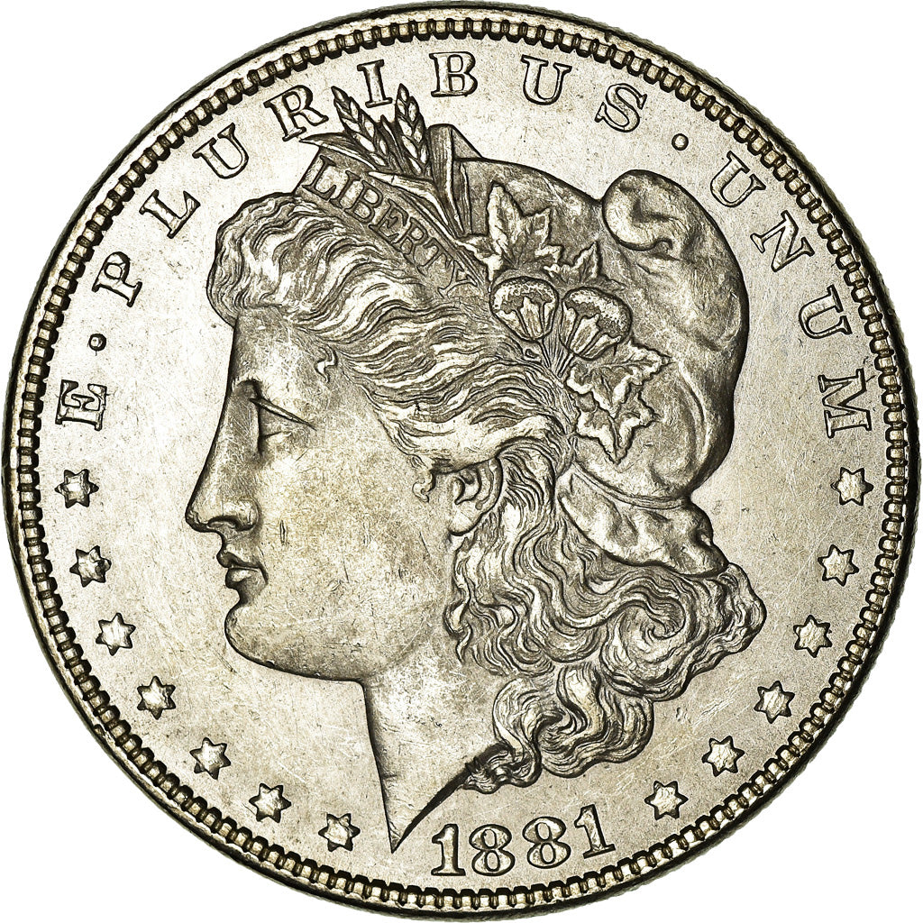 Munten, Verenigde Staten, Morgan Dollar, Dollar, 1881, U.S. Mint, Philadelphia